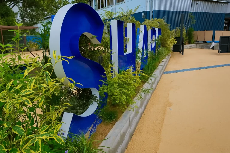 立体文字モニュメント看板：思わず写真を撮りたくなる！南青山の人気スポットに設置