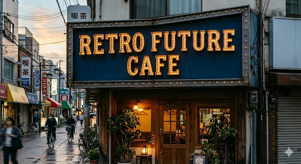 懐かしさと新しさが混ざり合う電球タイプのチャンネル文字の魅力